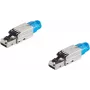 RJ45 jungtis ShiverPeaks BS08-45004-2 Cat 8.1 metalinė, montuojama vietoje