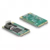 DeLOCK Mini PCIe kortelė pilno dydžio 2 x RS-232 D-Sub 9 kontaktų