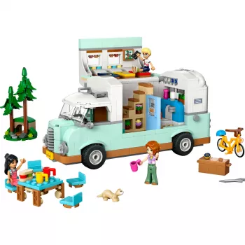 LEGO Friends kemperis 42663 – LEGO Motor Home statybinis rinkinys, 778 dalių, 3 minilėlės, nuo 7 metų