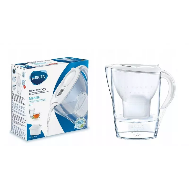 Brita ąsotis vandens filtravimui Marella+1 su Maxtra Pro PP filtru (2,4 l; grafito spalva)