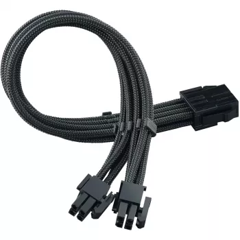 SilverStone SST-PP07E-EPS8B juodas pailginimo kabelis EPS 8 kontaktų – EPS/ATX 4+4 kontaktų, 30 cm