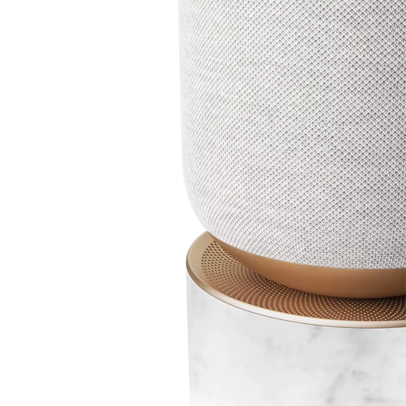 Bang & Olufsen Beosound Balance Marble White – belaidė garsiakalbių sistema