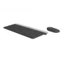 Belaidis klaviatūros ir pelės rinkinys Logitech MK470 Slim Combo (grafitas)