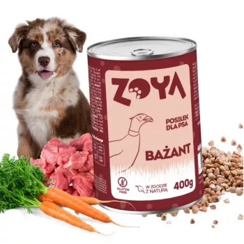 ZOYA Pheasant – šlapias šunų maistas su fazanu 400g