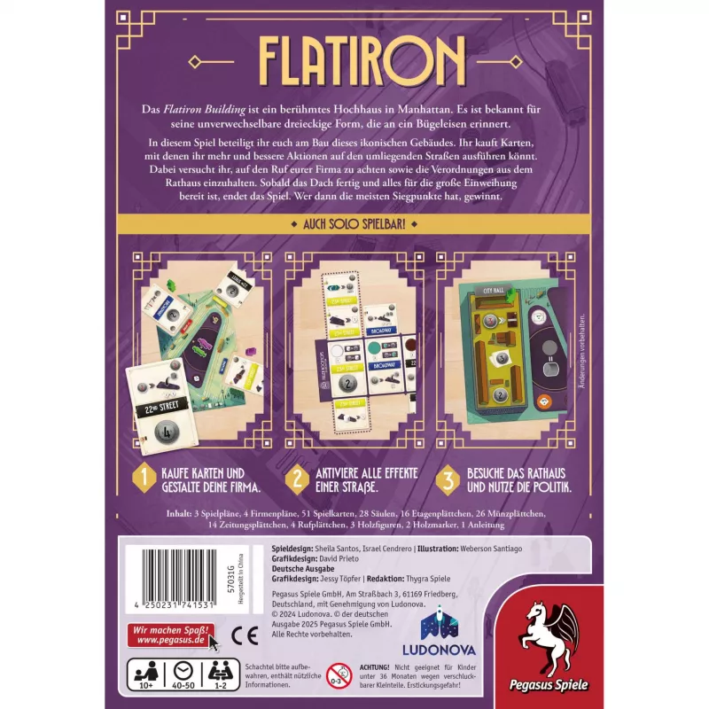 Flatiron stalo žaidimas