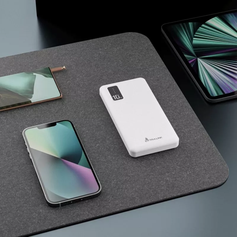 Nešiojamas išorinis akumuliatorius Extralink EPB-098W 10000mAh