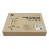 Stovimas stalas Gembird TVS-DESK-01-BK juodas 20 kg 1110-1345 mm