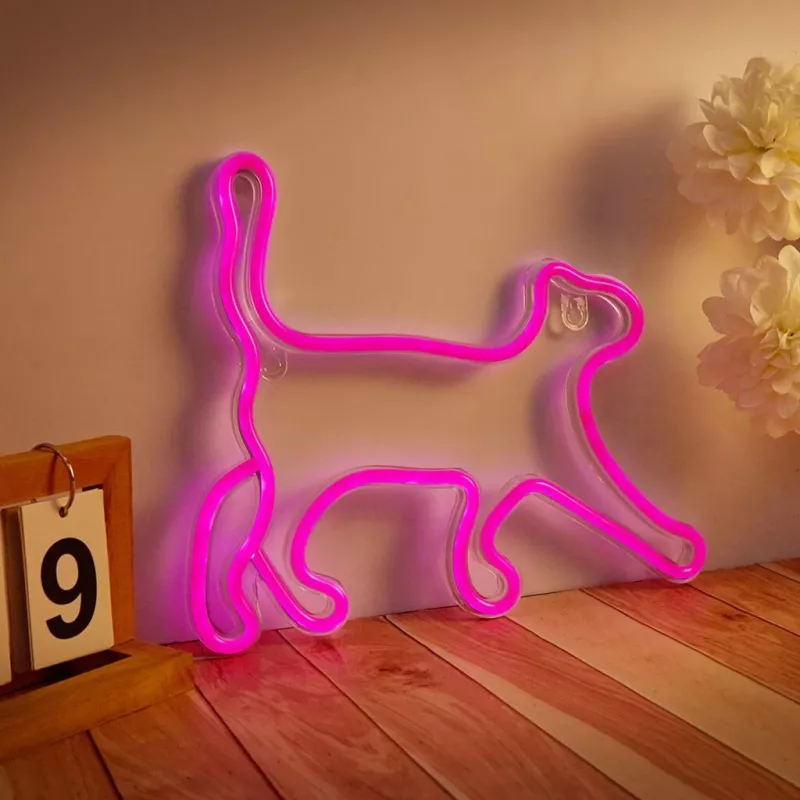 Dekoratyvinė neoninė LED lemputė MANTA SNL70PK Style Neon Lights CAT 2 Rožinė