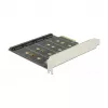PCIe sąsajos plokštė DeLOCK 89888, 4x M.2 SATA