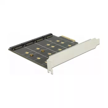 PCIe sąsajos plokštė DeLOCK 89888, 4x M.2 SATA