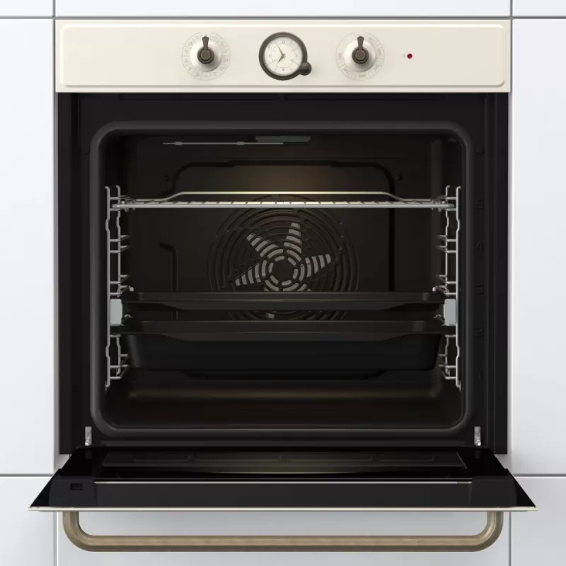 Gorenje BOS67372CLI 77 L Įmontuojama elektrinė orkaitė smėlio spalvos