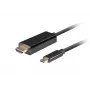 Adapteris LANBERG CA-CMHD-10CU-0030-BK, USB Type-C į HDMI 2.0, 3 m, 18 Gbit/s, 4K