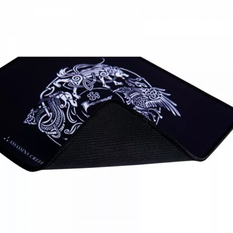 L33T Gaming 1830142 Assassins Creed pelėdos kilimėlis mažas, 270x215x3 mm, juodas