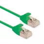 ROLINE U/FTP DataCenter Patch Cable Cat.6A (Class EA), LSOH, plonas, Žalia, 2 m (21.15.3335)