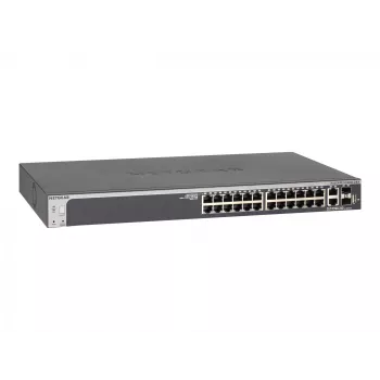NETGEAR GS728TX L2/L3 10G Ethernet (100/1000/10000) Juodas