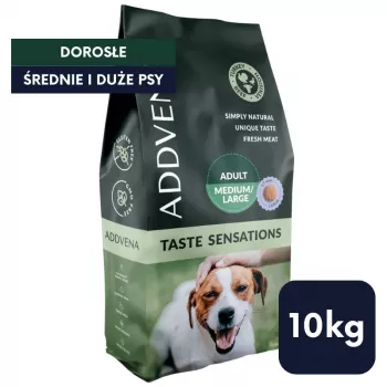 ADDVENA Taste Sensations suaugusiems vidutinių/didelių veislių šunims kalakutiena - sausas ėdalas - 10kg