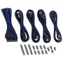 CableMod CM-CAB-CKIT-N86KKB-R ilginimo rinkinys – 8+6 kontaktų PCIe kabeliai