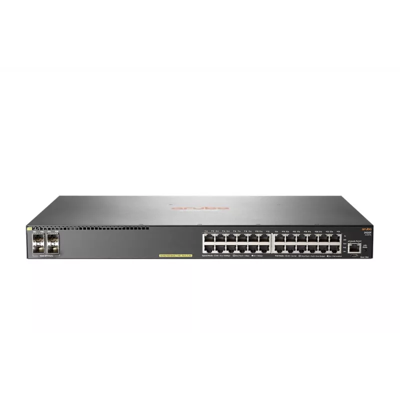 HPE Aruba Networking 2930F 24G PoE+ 4SFP valdomas tinklo jungiklis