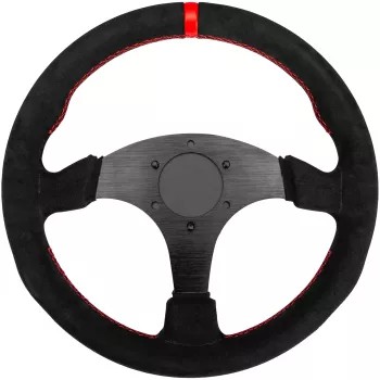 Simagic P-330R Alcantara vairaratis 330 mm lenktyninis ratlankis be stebulės
