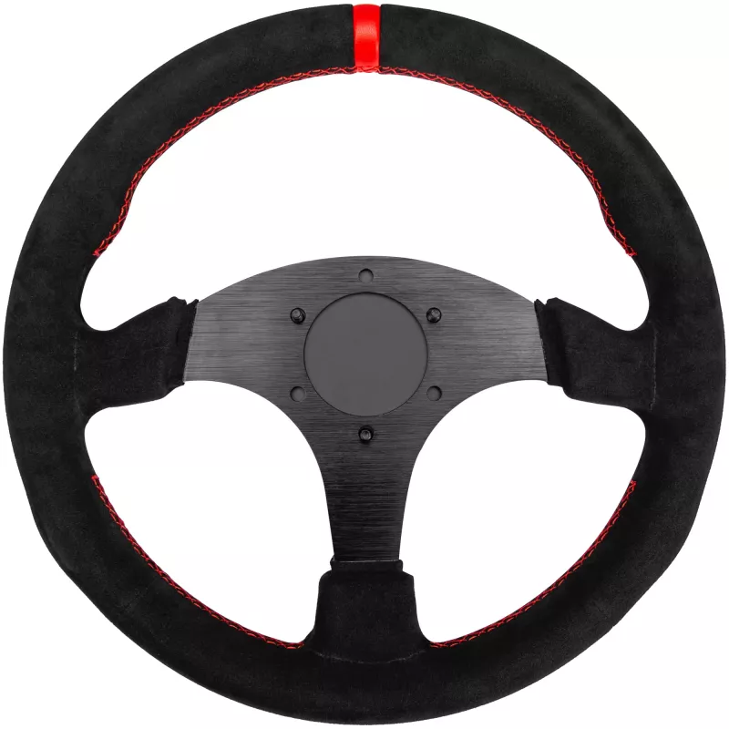 Simagic P-330R Alcantara vairaratis 330 mm lenktyninis ratlankis be stebulės