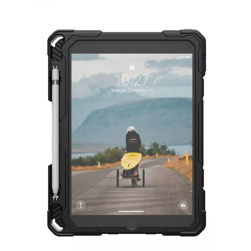 Bumper dėklas Urban Armor Gear Plasma Healthcare Apple iPad 10,9 colio (10-os kartos, 2022) — 27,7 cm, stovo režimas, 0,49 kg