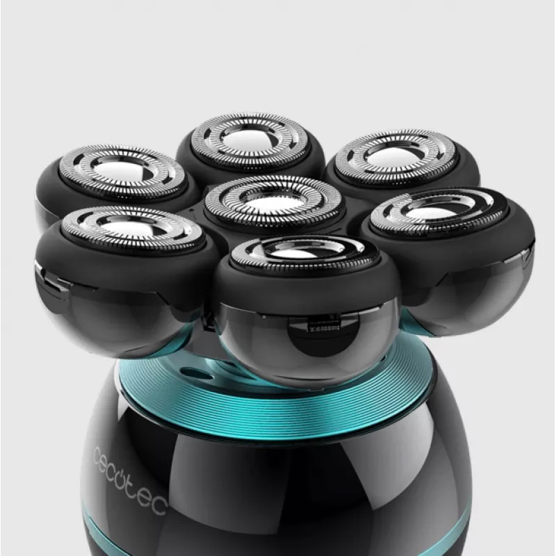 Precizinis veido plaukų kirpimo aparatas Cecotec Bamba PrecisionCare Skull Black