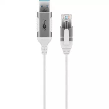 Goobay Ethernet-Cable USB-A 3.0 į RJ45 Slim 10 m
