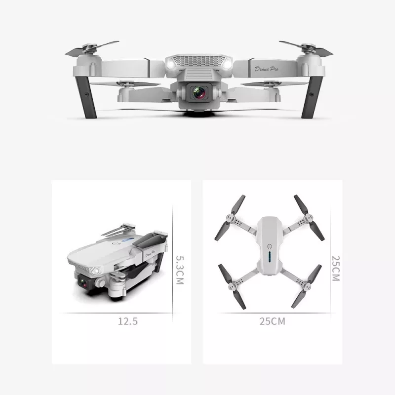 Dronas Extralink E88 Pro su trimis 1800 mAh baterijomis ir nešiojimo krepšiu