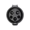 Akyga AK-SC-E07 elektromobilio įkrovimo adapteris Type 1 (J1772) – Tesla, 32 A, 7,2 kW, IP54, juodas