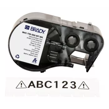 BRADY BMP41/BMP51/BMP53/M511 etiketės