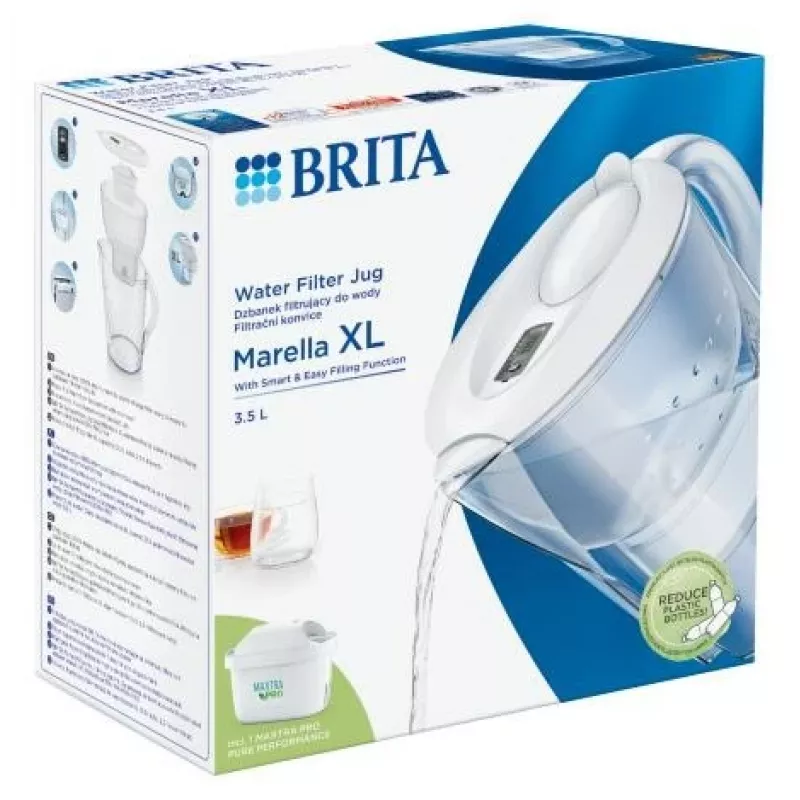 BRITA Marella XL+1 3,5 l vandens filtro ąsotis su Maxtra Pro PP filtru