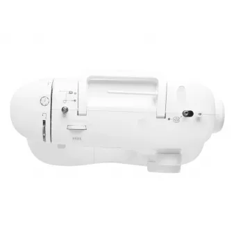 SINGER mechaninė siuvimo mašina M2505 – 10 siūlių, automatinė sagos skylutė, laisva rankovė, balta