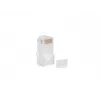 LANBERG RJ-45 kištukas PLU-6000 Cat6 U/UTP kabeliams, permatomas/baltas, 100 vnt. pakuotė