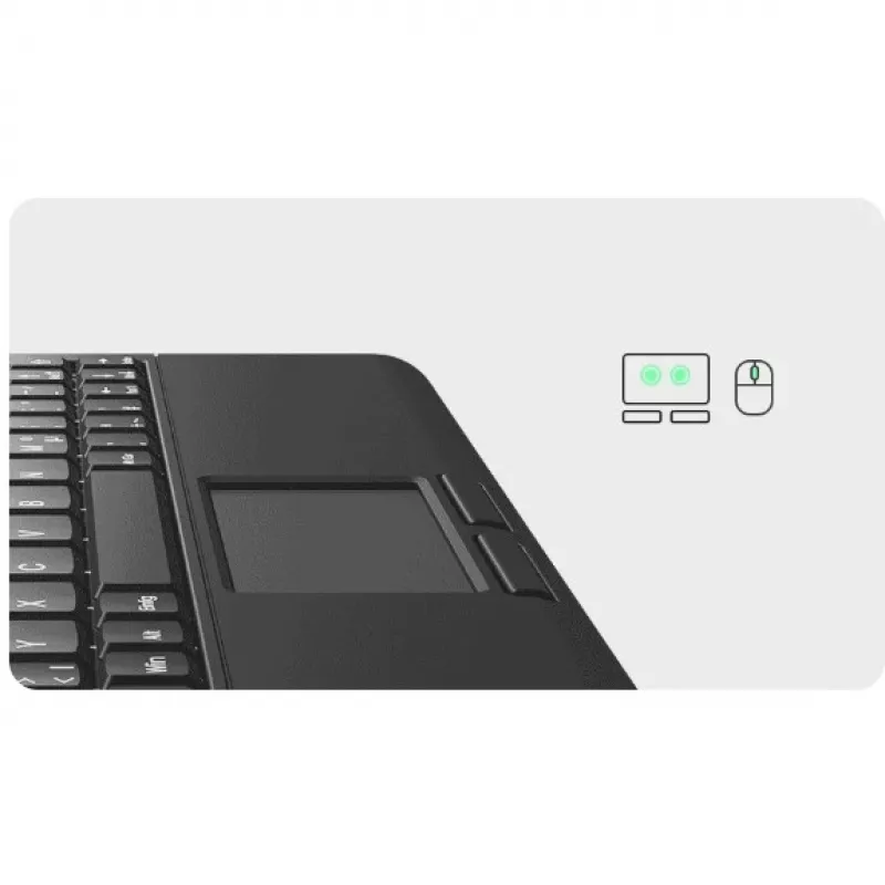 Klaviatūra KeySonic KSK-3210ELU (DE) USB QWERTZ juoda