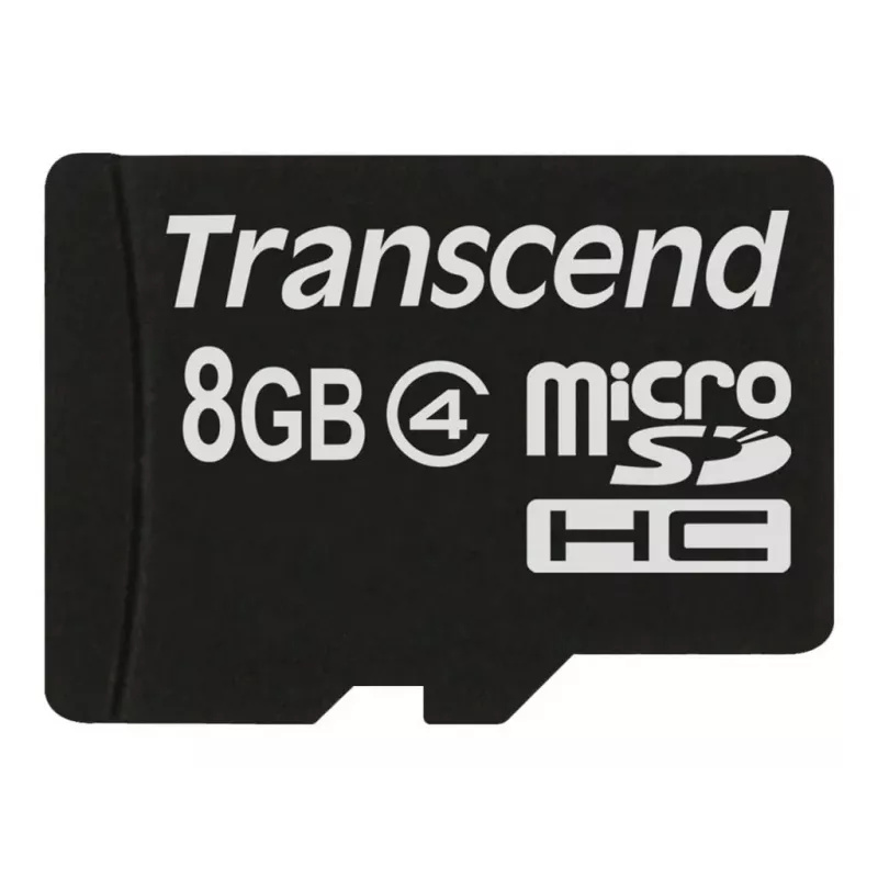 MicroSDHC atminties kortelė Transcend 8GB Class 4 TS8GUSDC4