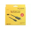 Laido adapteris vaizdui DeLOCK 85291 USB Type-C HDMI 2 m Juoda