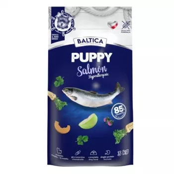 BALTICA Excellent Puppy Salmon Hypoallergenic Small breeds - sausas šunų ėdalas - 3kg