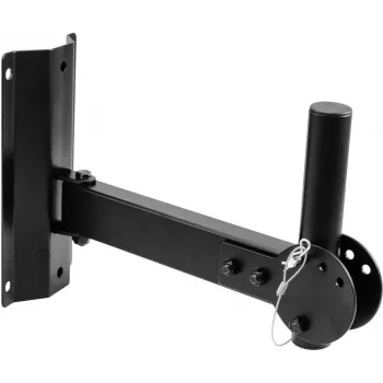 Sieninis laikiklis Omnitronic WH-1L, fiksuotas garsiakalbiams, maks. apkrova 25 kg