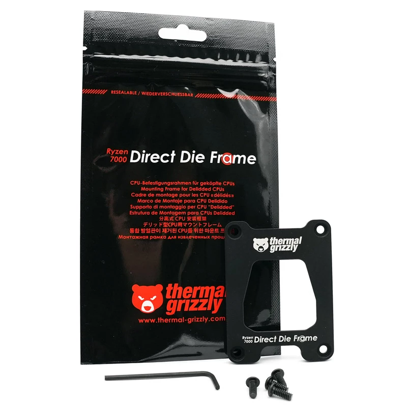 Thermal Grizzly Ryzen 7000 Direct Die Frame | Juodas