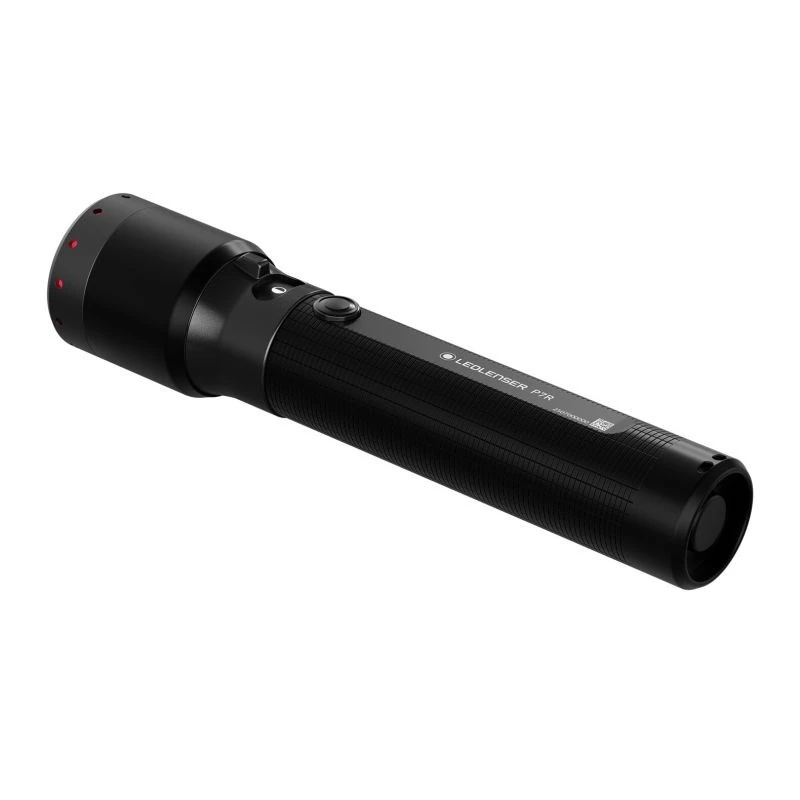 Rankinis žibintuvėlis Ledlenser P7R Juodas įkraunamas LED 1000 liumenų, 3,7 V 21700, IP68, 159 mm, 360 g