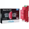 Kietojo kūno relė Shelly Qubino Wave PRO 1PM Raudona 16A 110-240V