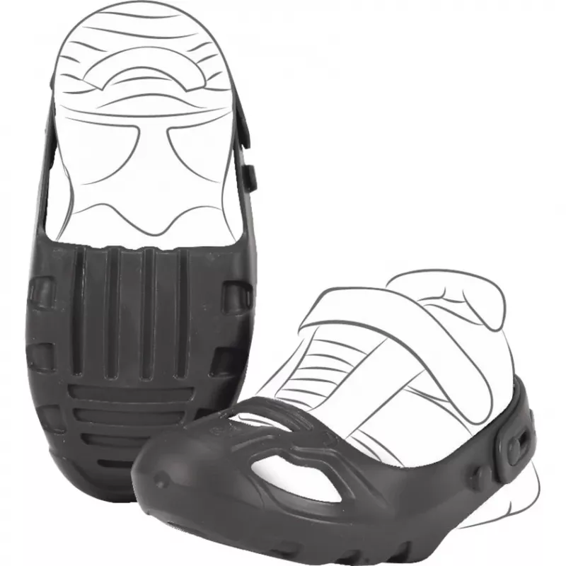 Vaikiški batų apsaugai BIG Shoe Care juodi