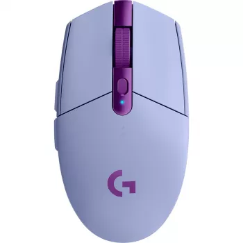 Logitech G305 LIGHTSPEED belaidė žaidimų pelė - alyvinė - EWR2