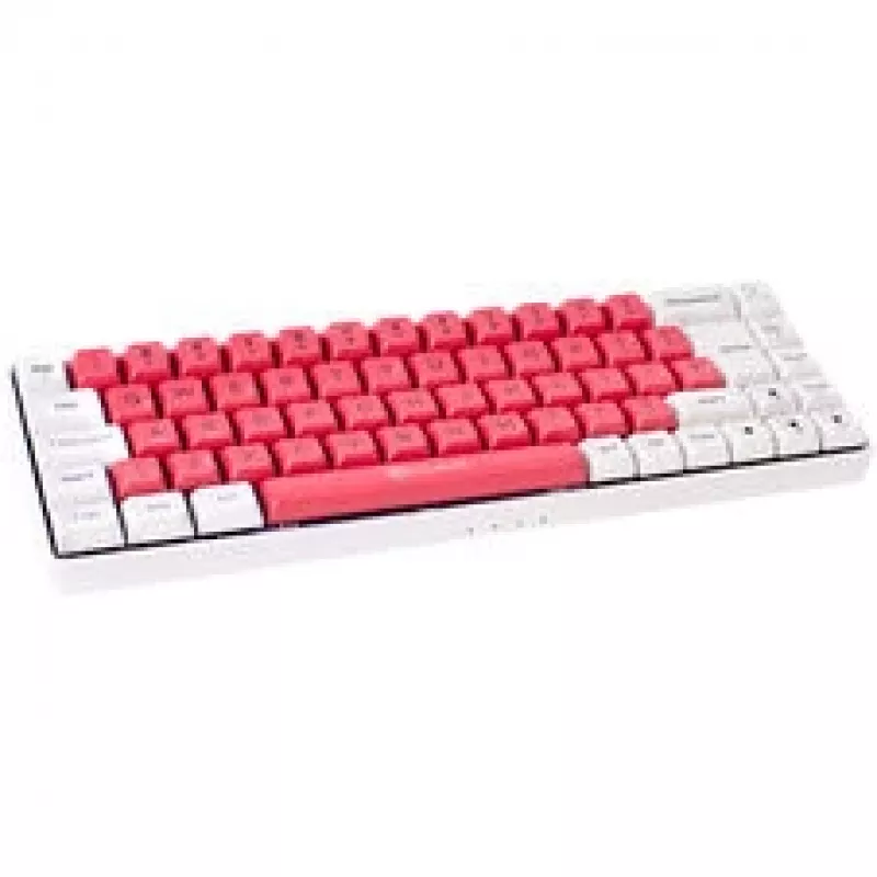 GAMIAC TKL69G SF žaidimų klaviatūra, Kailh Blue – balta/raudona