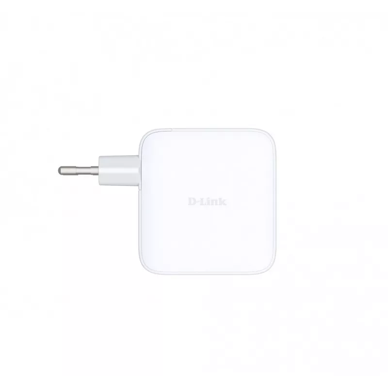 D-Link 140W GaN įkroviklis, vidaus, AC, baltas
