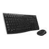Belaidis klaviatūros ir pelės rinkinys Logitech MK270