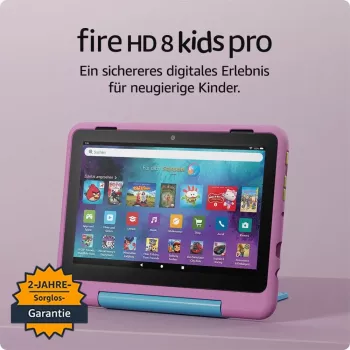 Amazon Fire HD 8 Kids Pro (2024) Rožinė 1280x800 32 GB Wi-Fi 802.11ac Bluetooth 5.2