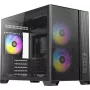 Antec Enclosure Mini FLUX M Micro-ATX/Mini-ITX be maitinimo šaltinio juoda - Midi/Mini Tower - ATX (0-761345-10253-7)