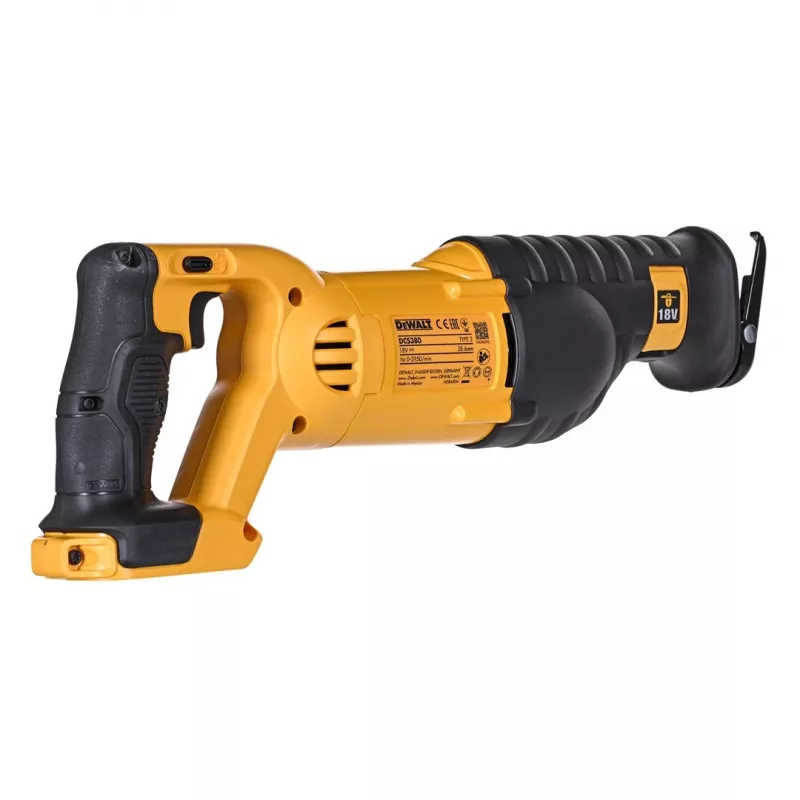 DeWALT DCS380N pjūklas strypinis 2,86 cm Juoda,Geltona