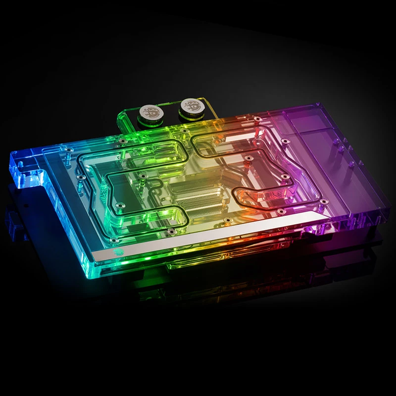 Bitspower Classic ASUS RTX 3070 TUF, ARGB - akrilinis vandens blokas